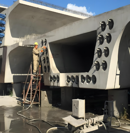 婺城压浆料施工流程及注意事项